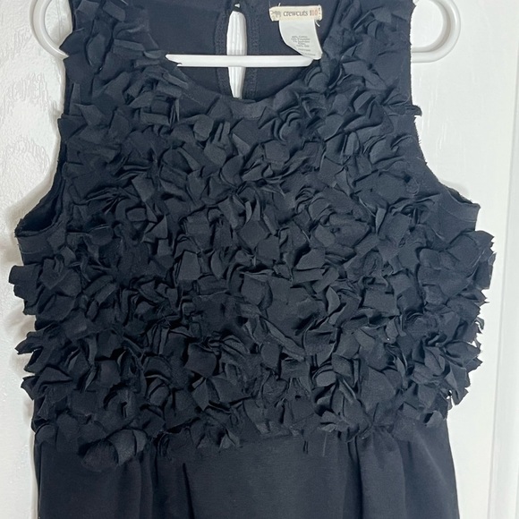 Crewcuts Ruffle Black Girls Dress - Picture 4 of 4